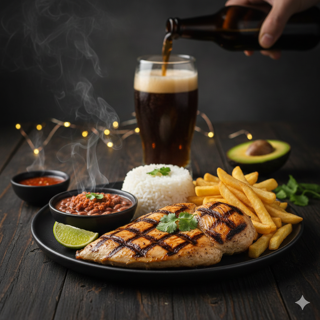 Pollo grillé